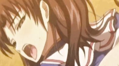 My stepdaughter fucks me back in this wild anime orgy
