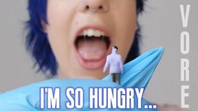 Crazy giant nurse eats her patients: vore