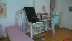 Insanely hot lesbian nurses pregnant piss sex