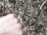 Aftrekken en klaarkomen in het bos