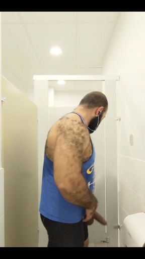 A Satisfying Post Workout Jerk off. Decided to Put My Load Somewhere Special This Time.