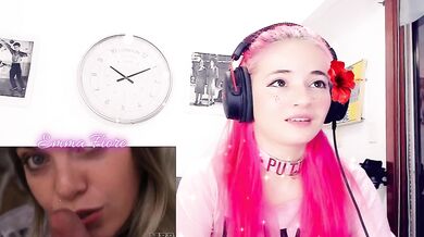 Teen Reacting to the best latino porn (MyBadReputation) - Emma Fiore