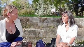 French Ebony Serena Black Casting - Frenchy