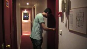 Two gays fucked by straight Arab at the hotel