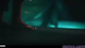 AI Generated Hentai - Alien Monster Ties Up Fucks Creampies Ebony Teen