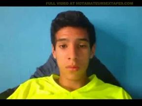 Latin Amateur Twink Masturbating Solo
