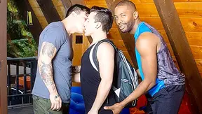 Begging for Dominance: Trevor Collins Takes Lawrences Thick Dick Deep at Home – 18+