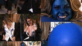 Sexy Blueberry Surprise: Taylor is Filling Up For You