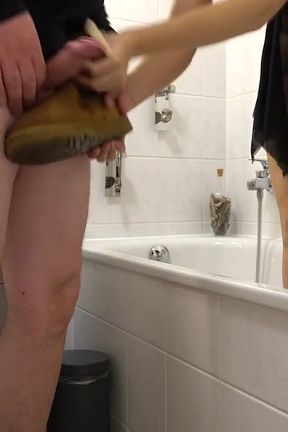 Fluffy ugg boots fetish cause ugly mess