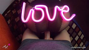 Love Pink Lamp and Fuck Young Babe Big Ass in Pantyhose