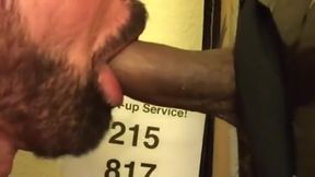 Philadelphia Latin Stud Sucks Bearded Black Dude&#039;s Thick Black Dick