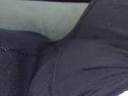 Cumming in my car after work
