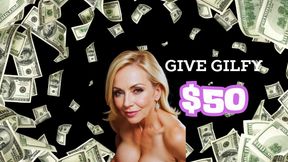 GIVE GILFY $50