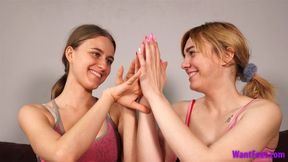 Mutual Hand Worship - Body Kissing - HD MP4