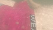 Sagging and walking in wet clothes part 3 swimming in underwear