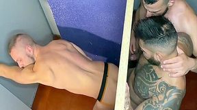 Glory Hole Threesome 6 Min - Gay Porn And Big Dicks