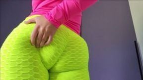 Green TikTok Leggings Farts Compilation