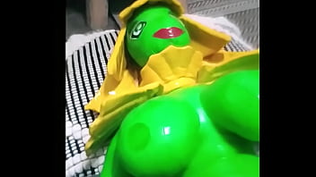 Beautiful Shining Lime Green Mermaid Daphne Gets Her First Creampie [Creampie In The Lime]