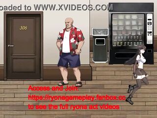 Admirable-looking lady has sex in erotic hentai ryona gameplay