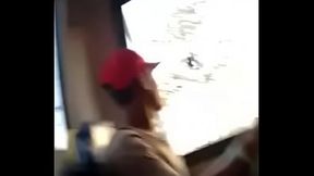 Neg&atilde_o Batendo uma no bus&atilde_o Zl Sapopemba
