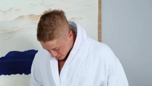 Str8ToGay: Chris Blades alongside Jacob Peterson at the beach