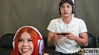 I fuck the stepdaughter of my stepfather's best friend while we play video games