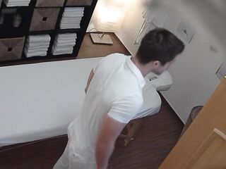 Slutty Blond mother I'd like to fuck Gets Slammed During Massage