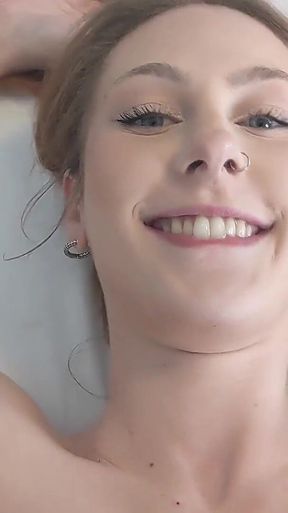 Brand New Very Submissive Redhead Sex Slave First Scene Ever