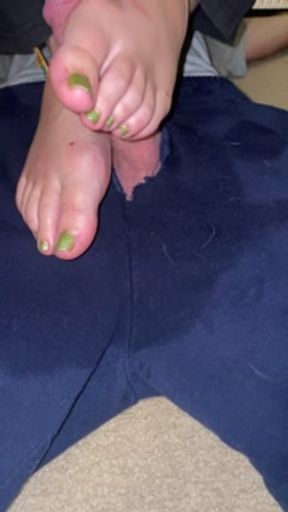 Caught Him Smelling My Slippers So I Gave Him A Footjob