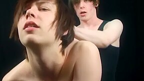 Long-haired Emo Twink Gets His Holes Stretched Out