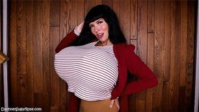 Big Fake HUGE Tits Inflation Breast Expansion Hose Filling Fantasy With Daphney Rose -mp4