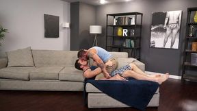 muscle hunk kurtis wolfe drills gay porn star tyler wolf