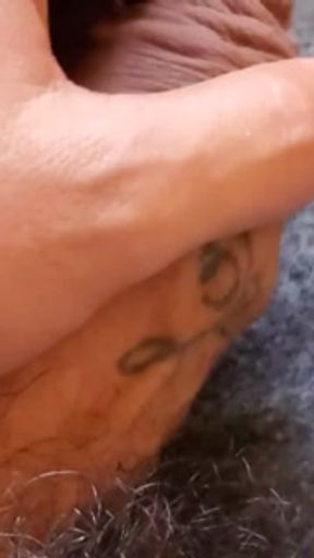 Caught jerking around the house