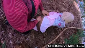 Msnovember  Black Public Cumshot on StepDaughter Big Ass HD