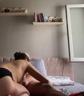 I gave my married neighbor a blowjob and fucked him