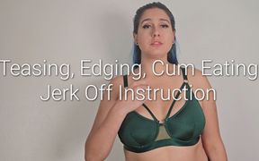 Teasing Edging Cum Eating Jerk off Instructions