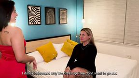 Blonde MATURE and Latina Best Friend's Steamy Sex Before Party