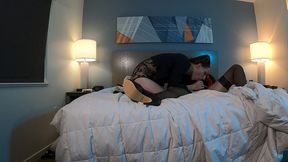 bailey wilde sucks huge trans cock