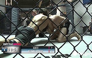 Beautiful ann marie rios fucks the champion of the octagon