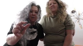 Teeny Tinies vs The Divine Feet of Phoenix Stacy and Luxe Lynx 4K