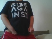 ftm clothed masturbation