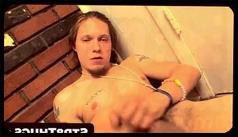 Str8Thugs.com - Max's Solo Session: Cock Licking & Cum Blasting