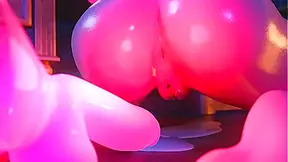 Busty Enchantress Dominated by Twin Magi-Dildos in Steaming 3D Fantasy Ride