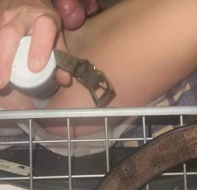 Horny self orgasm anal