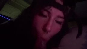 Sucking on his head until he cums in my mouth