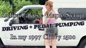 ZEBRA CAKES + MAPLE SYRUP Pedal Pumping and Truck Driving