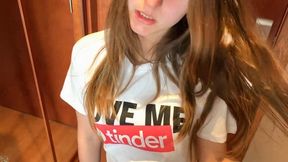 Tinder Date Forgot the Condom and Cums inside