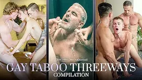 Hard-Pounding Taboo Trio Ride – Rough Bareback Ass Dominance – XXXGayComp