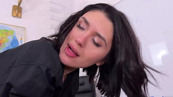 MY STEPSISTER MADE ME CUM IN HER PUSSY