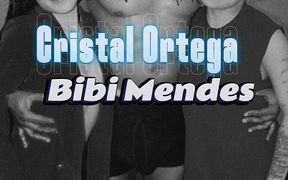 Mini Divas Bibi Mendes and Cristal Ortega Having Fun and Getting It